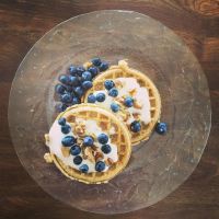 blueberry-waffles