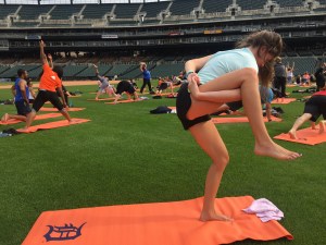 yoga bird of paradise